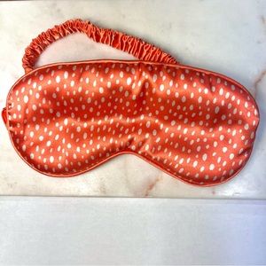 Orange Satin Sleep Mask